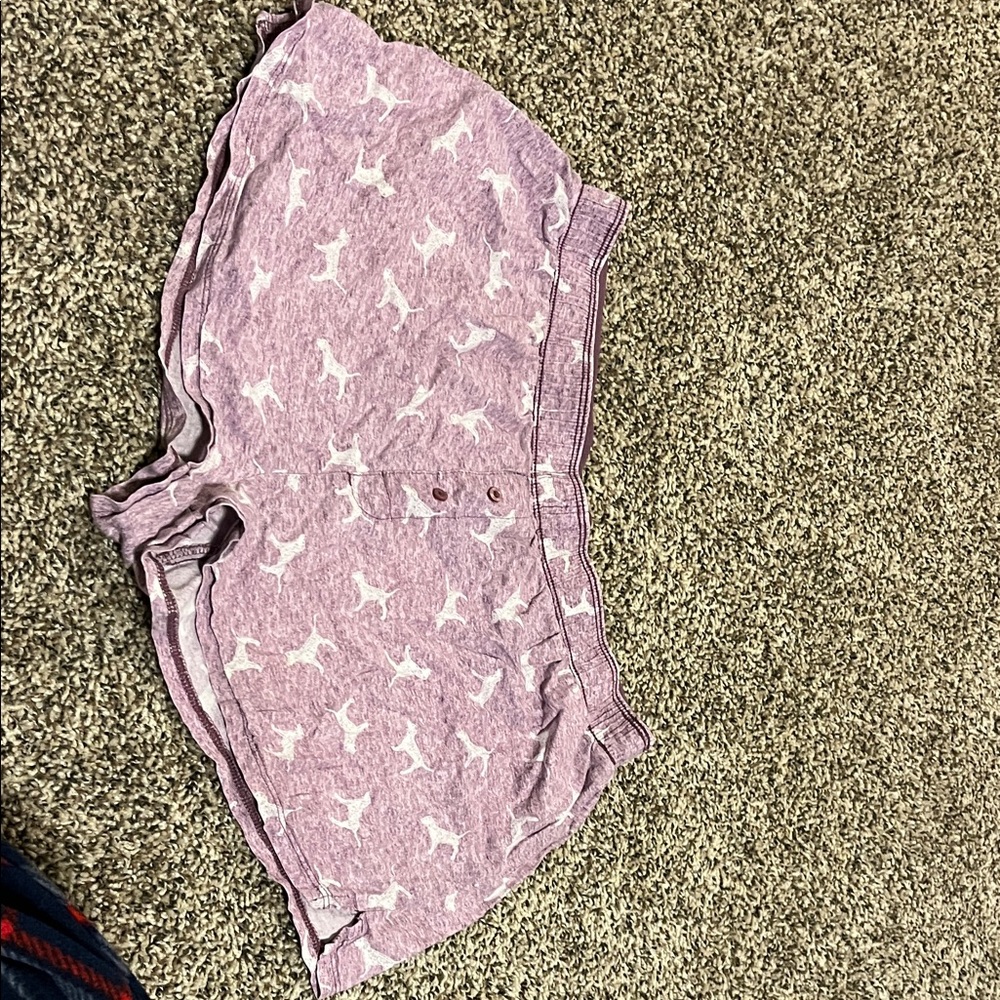 PINK Victoria's Secret Heathered Lounge Shorts